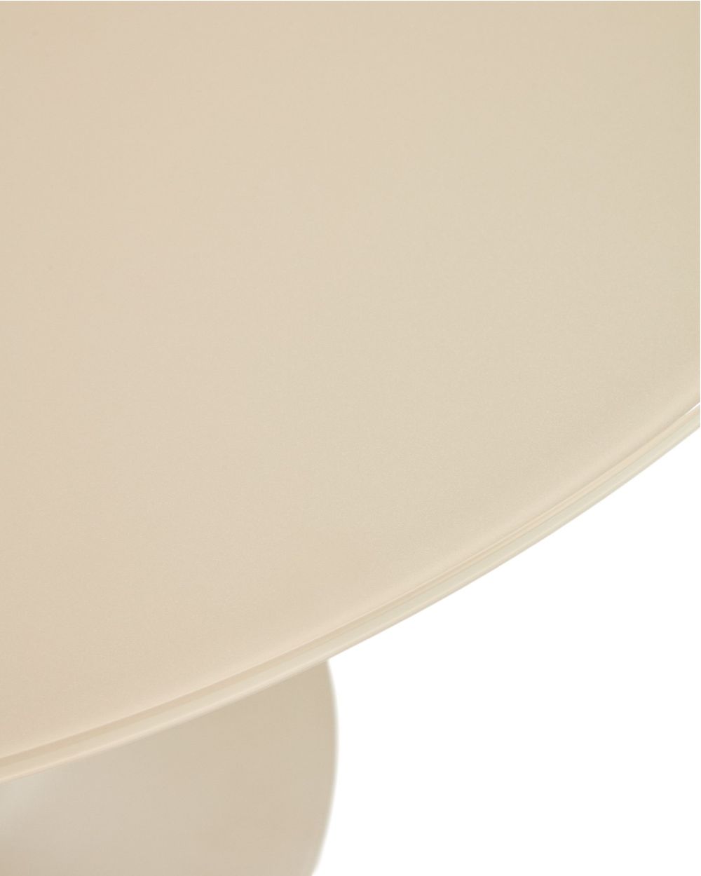 Eetkamertafel VEDIRA - Glas / Bruin KAV T00581CR14