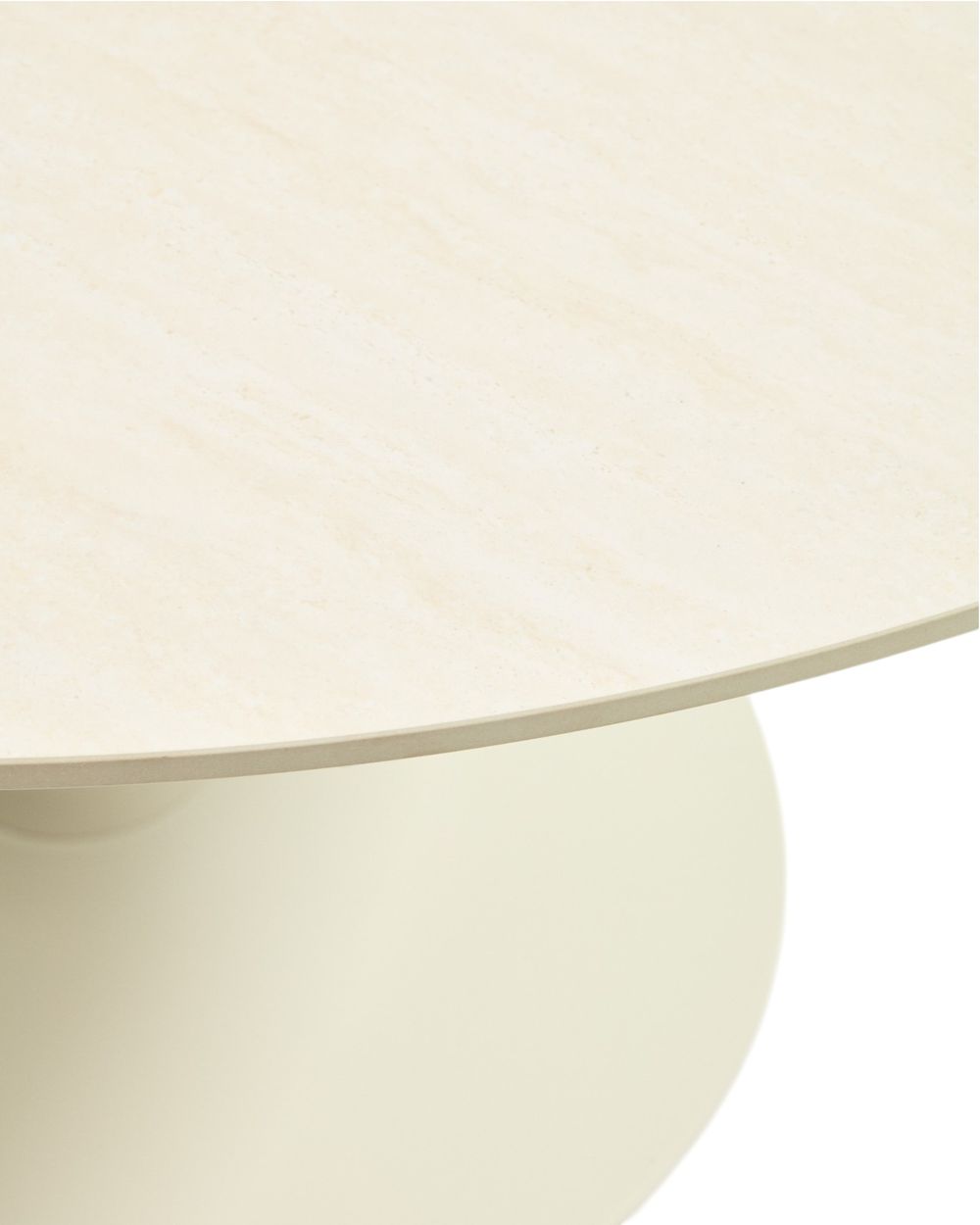 Eetkamertafel VEDIRA - Glas / Bruin KAV T00581KK12