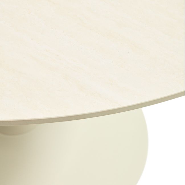 Eetkamertafel VEDIRA - Glas / Beige