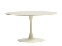 Eetkamertafel VEDIRA - Glas / Bruin KAV T00581KK12