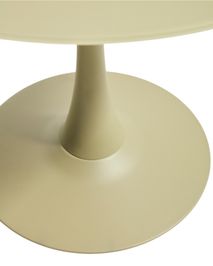 Eetkamertafel VEDIRA - Glas / Bruin KAV T00583CR20