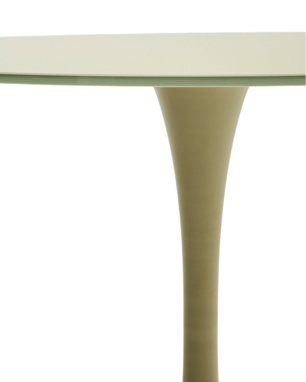 Eetkamertafel VEDIRA - Glas / Bruin KAV T00583CR20