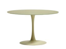Eetkamertafel VEDIRA - Glas / Bruin KAV T00583CR20
