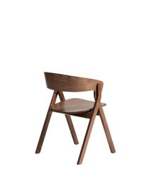 Eetkamerstoel GODIA - Walnoot eikenfineer KAV C00399MF10
