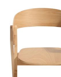 Eetkamerstoel GODIA - Walnoot eikenfineer KAV C00399MF12
