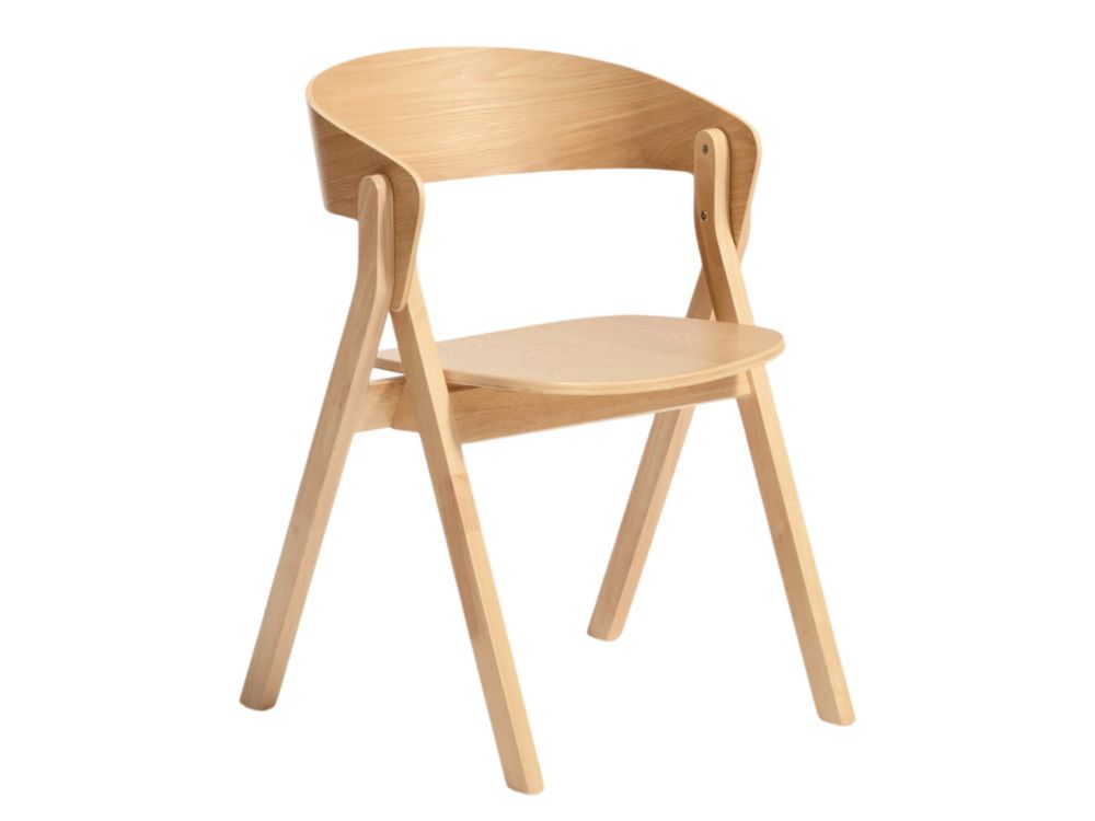Eetkamerstoel GODIA - Walnoot eikenfineer KAV C00399MF12