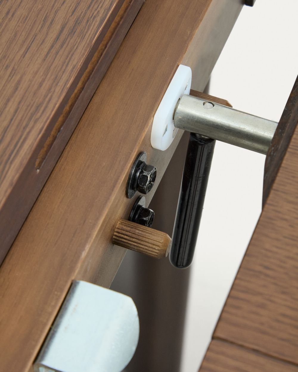 Uitschuifbare tafel JONDAL - Massief eikenhout / N KAV T00469MO10