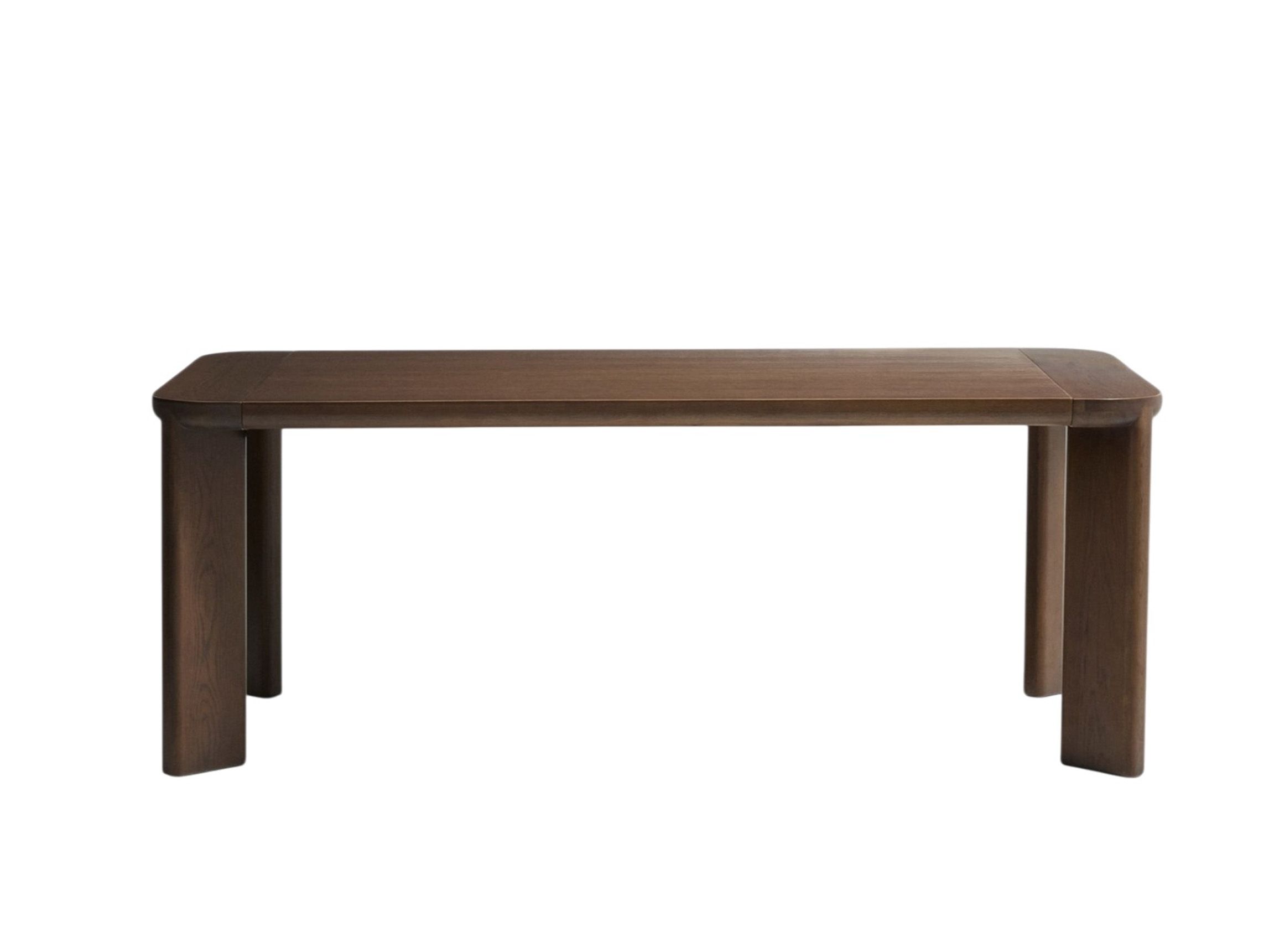 Uitschuifbare tafel JONDAL - Massief eikenhout / N