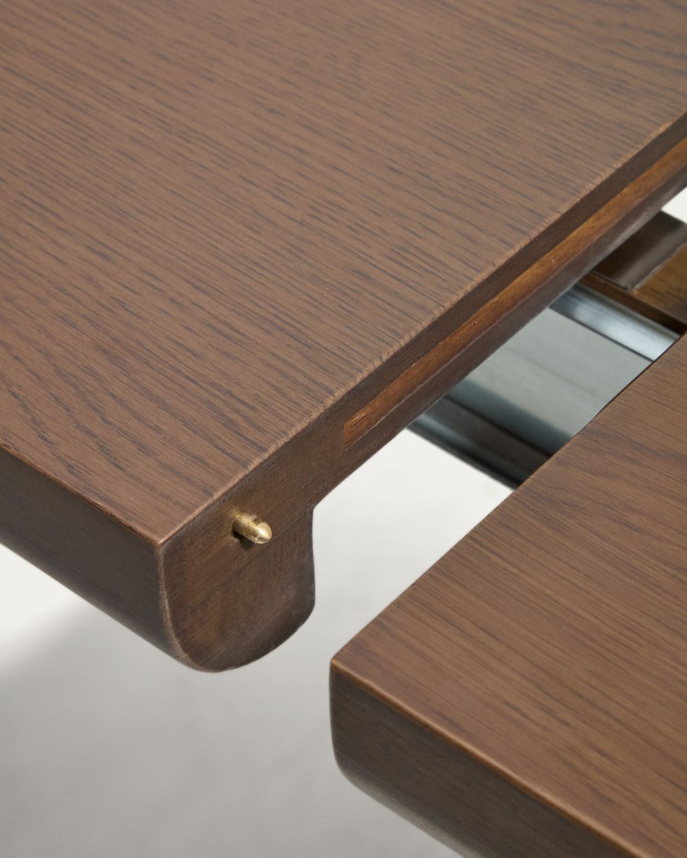 Uitschuifbare tafel JONDAL - Massief eikenhout / N KAV T00470MO10