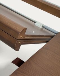 Uitschuifbare tafel JONDAL - Massief eikenhout / N KAV T00470MO10