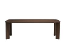 Uitschuifbare tafel JONDAL - Massief eikenhout / N KAV T00470MO10
