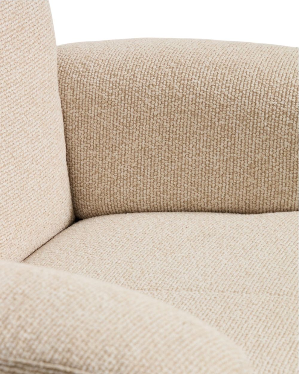 Draaifauteuil met voetbank TORIEL - Chocoladebruin KAV S00248FA12