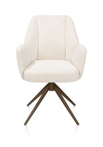 Draaibare armstoel BAYA - Crème XOO 55386-CRE