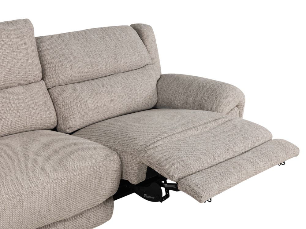 2,5-zit incl. elektr. relaxen VARO - Beige HTL-166-000015-FAB-CCA112