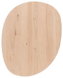 Eetkamertafel TRENTON - Donker eikenfineer XOO 59485-NAT