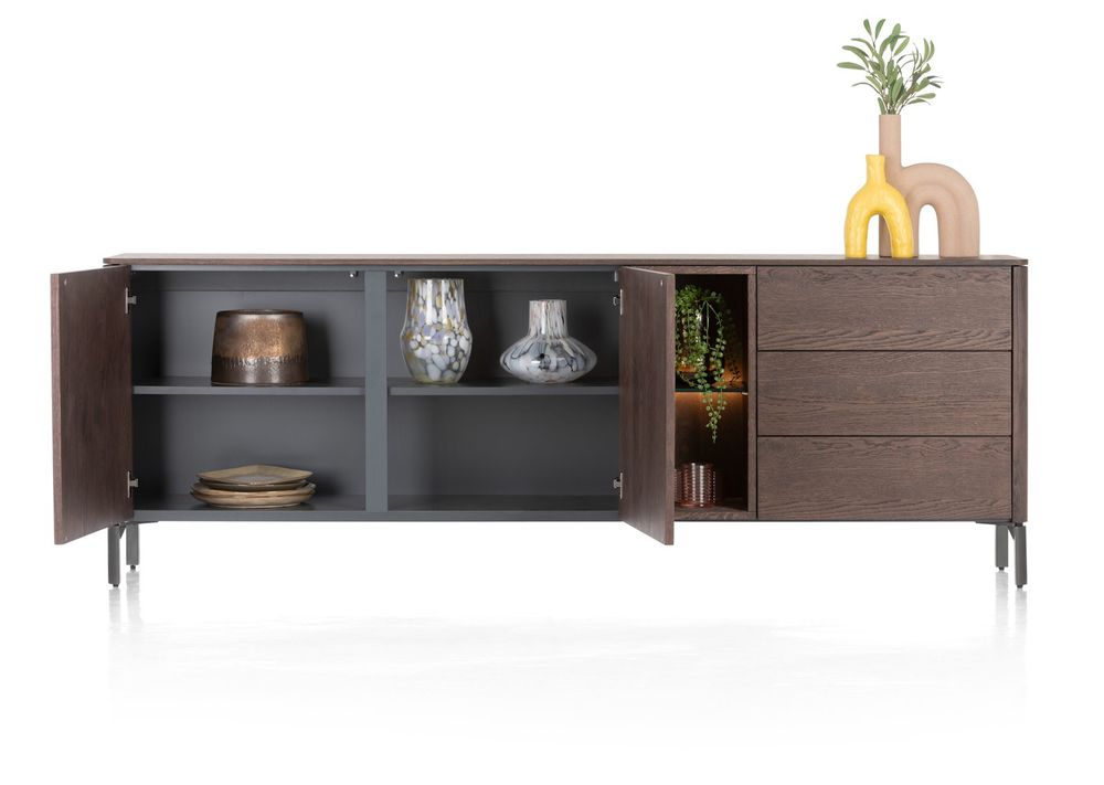 Dressoir TRENTON - Naturel eikenfineer XOO 52279-CLA