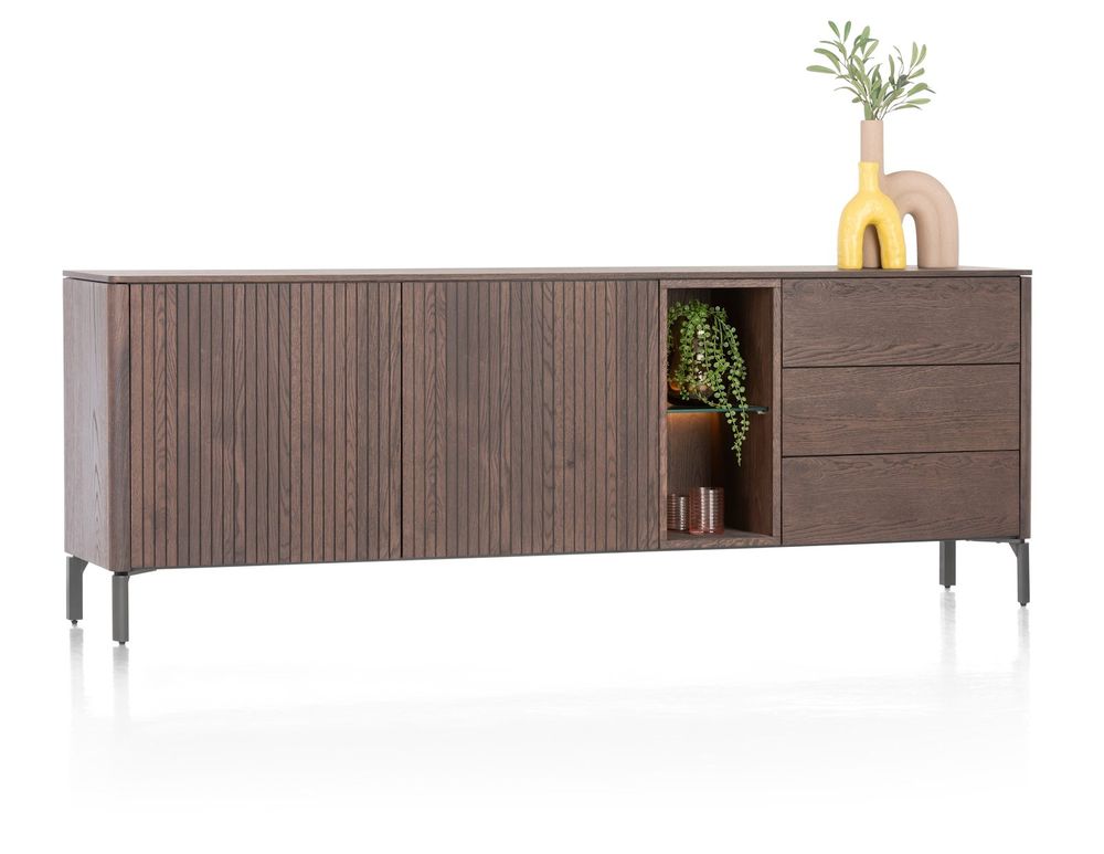 Dressoir TRENTON - Naturel eikenfineer XOO 52279-CLA