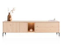 Tv-meubel TRENTON - Donker eikenfineer XOO 52281-NAT