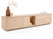 Tv-meubel TRENTON - Donker eikenfineer XOO 52281-NAT