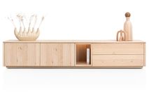 Tv-meubel TRENTON - Donker eikenfineer XOO 52280-NAT