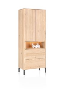 Bergkast TRENTON - Naturel eikenfineer XOO 52294-NAT