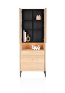 Bergkast TRENTON - Naturel eikenfineer XOO 52294-NAT