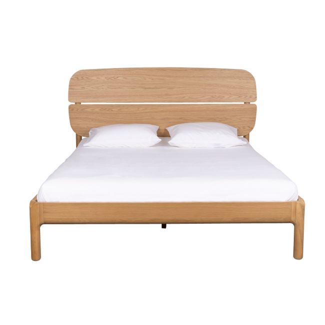Bedkader incl. lattenbodem STORM - Essenhout / Eik