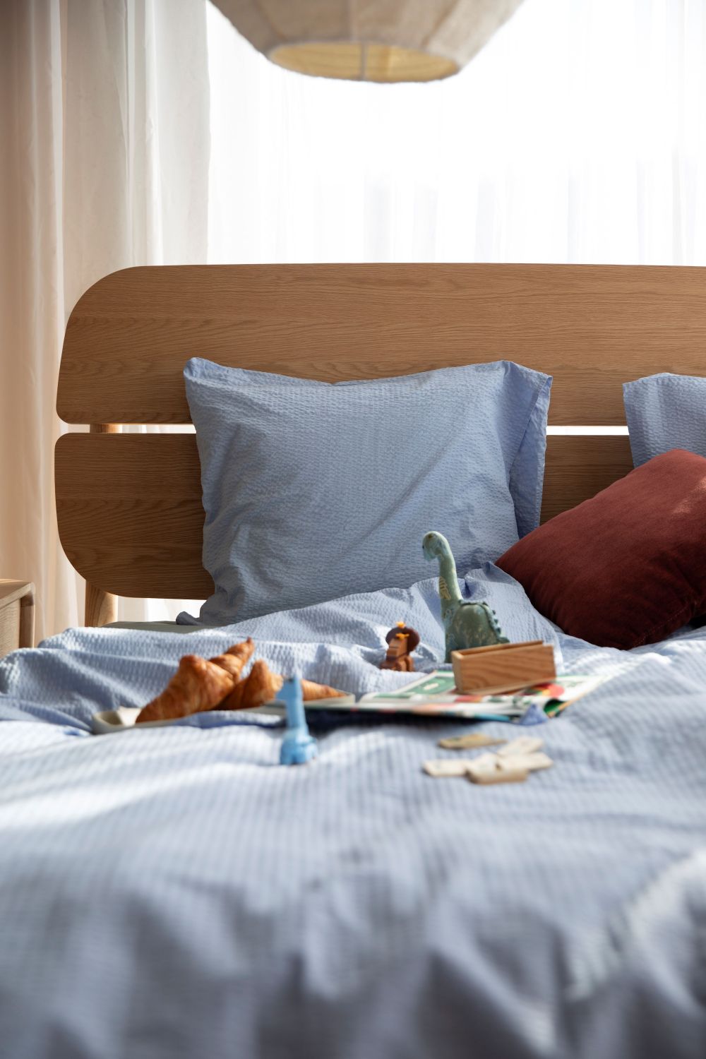 Bedkader incl. lattenbodem STORM - Essenhout / Eik ZVR 1001808