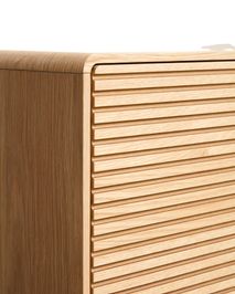 Wandkast NORLEN - Naturel eikenfineer KAV M00293MO10