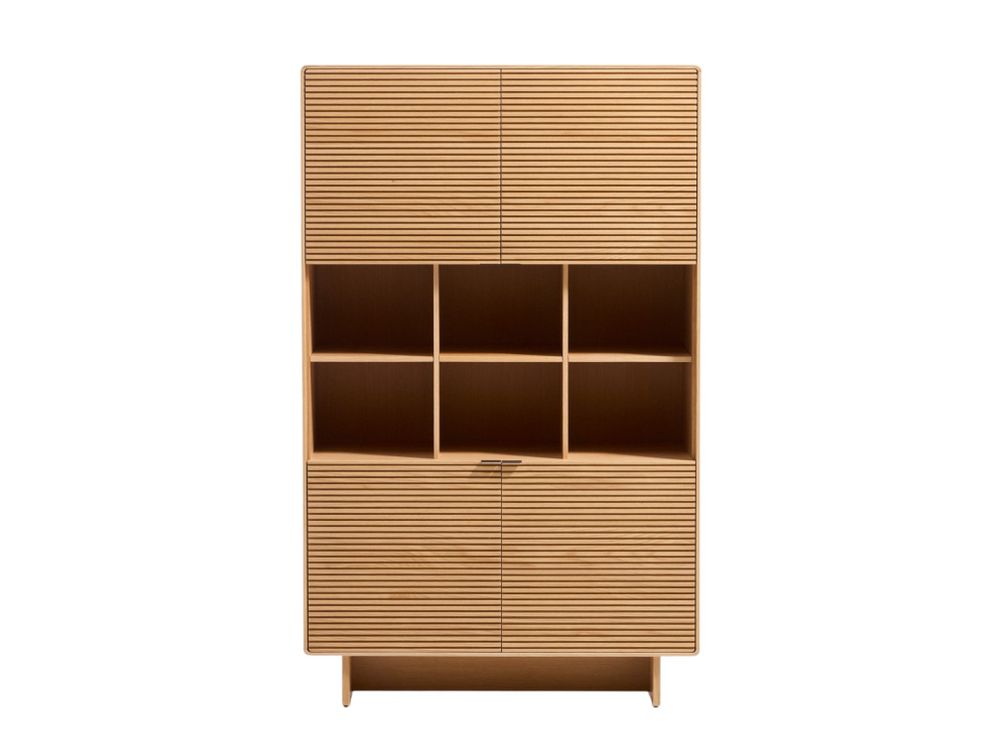 Wandkast NORLEN - Naturel eikenfineer KAV M00293MO10