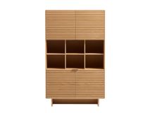 Wandkast NORLEN - Naturel eikenfineer KAV M00293MO10