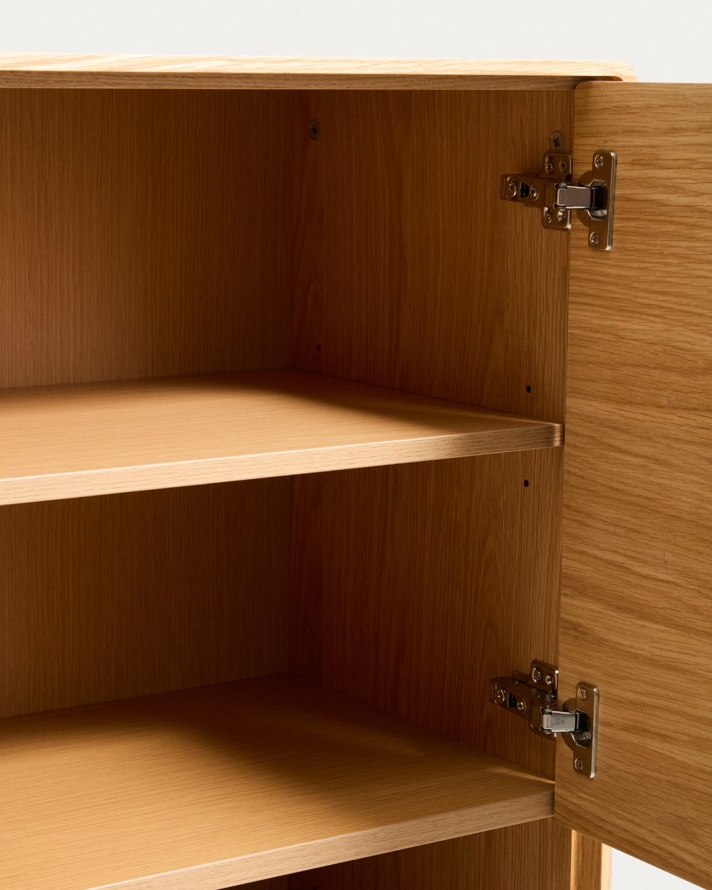Wandkast NORLEN - Naturel eikenfineer KAV M00293MO10