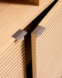 Wandkast NORLEN - Naturel eikenfineer KAV M00293MO10