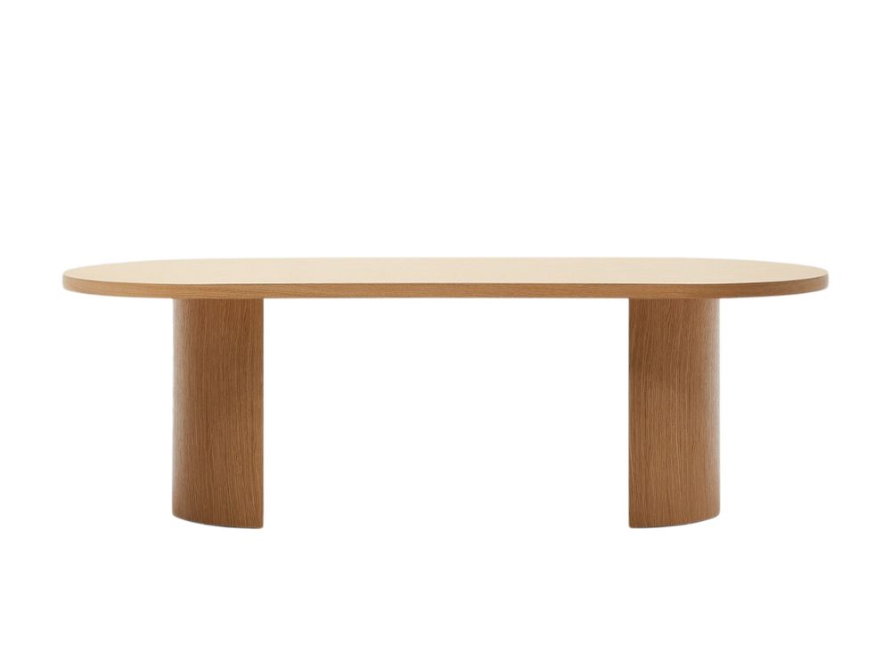 Eetkamertafel NEALY - Walnootfineer KAV T0100060MM40
