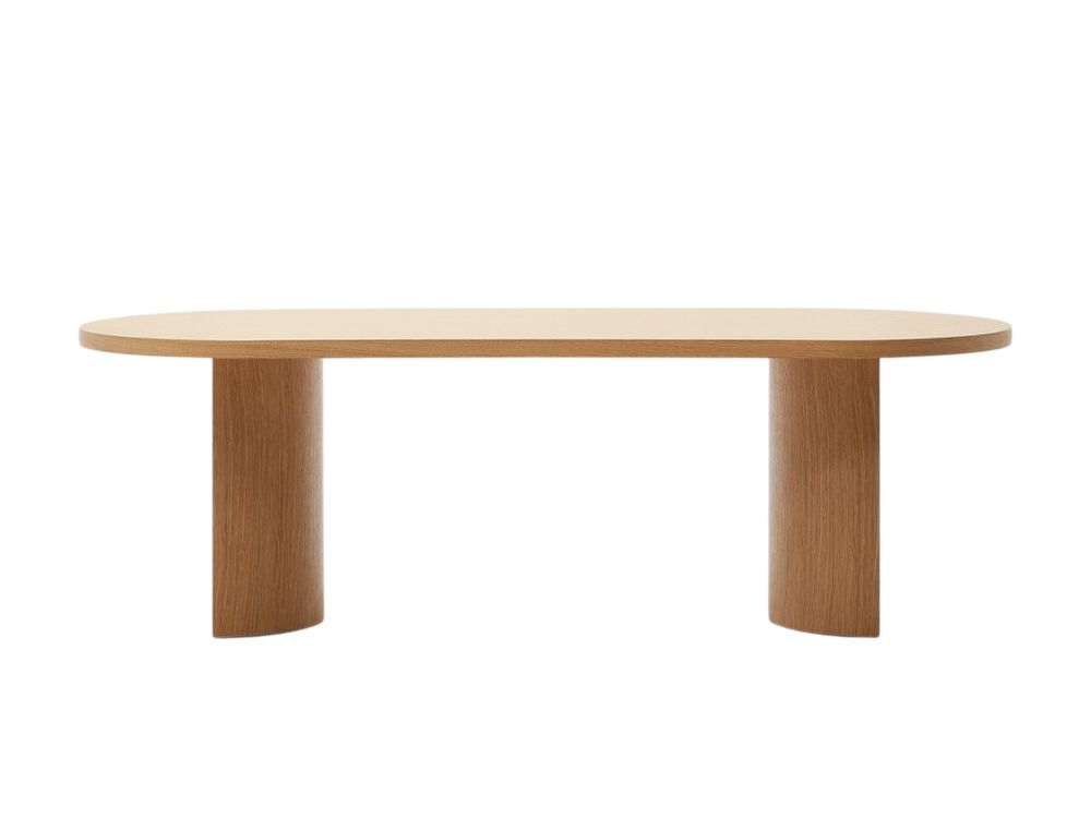 Eetkamertafel NEALY - Walnootfineer KAV T0100060MM40
