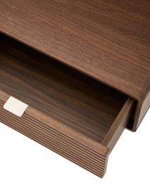 Bed met 2 nachtkastjes NORLEN - Naturel eikenfinee KAV M00084W09