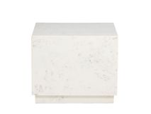 Bijzettafel SOREIN - Wit marmer KAV T00296PM05
