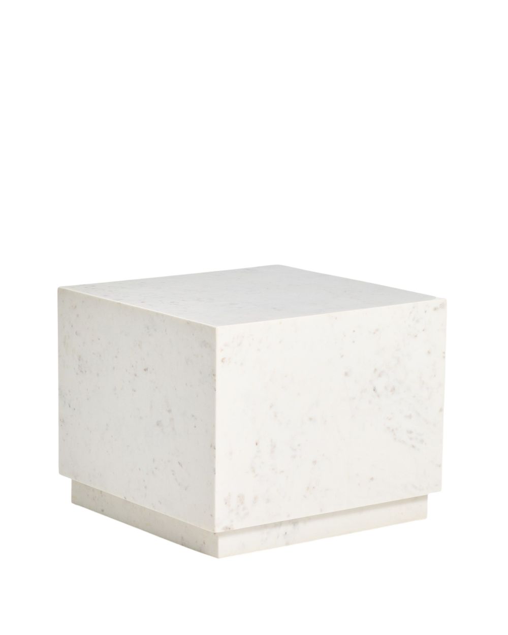 Bijzettafel SOREIN - Wit marmer KAV T00296PM05