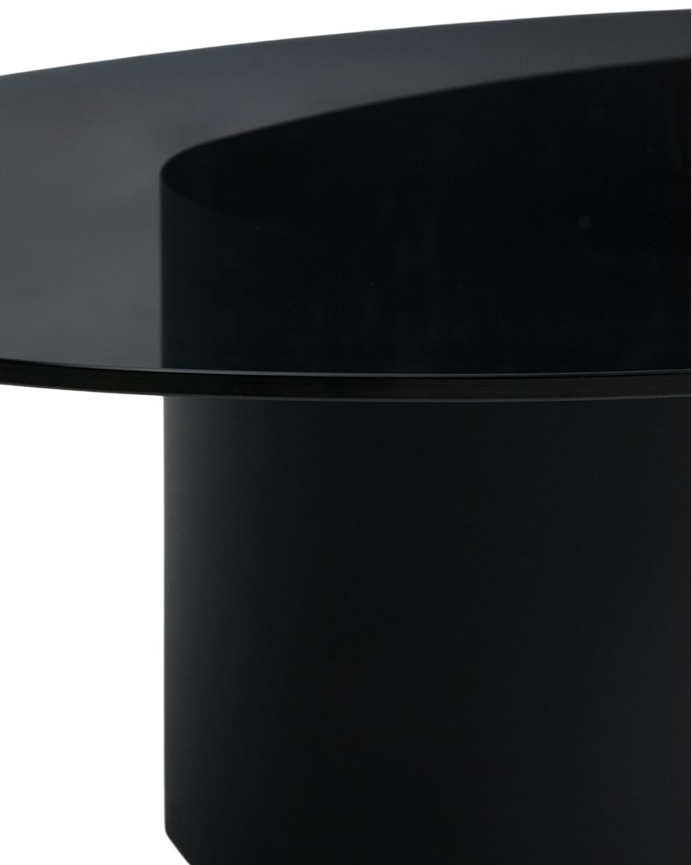 Salontafel OLIR - Zwart glas KAV T00231CR01