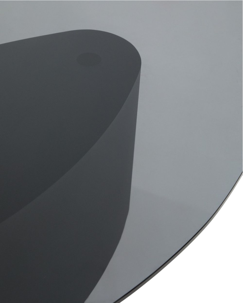 Salontafel OLIR - Zwart glas KAV T00231CR01