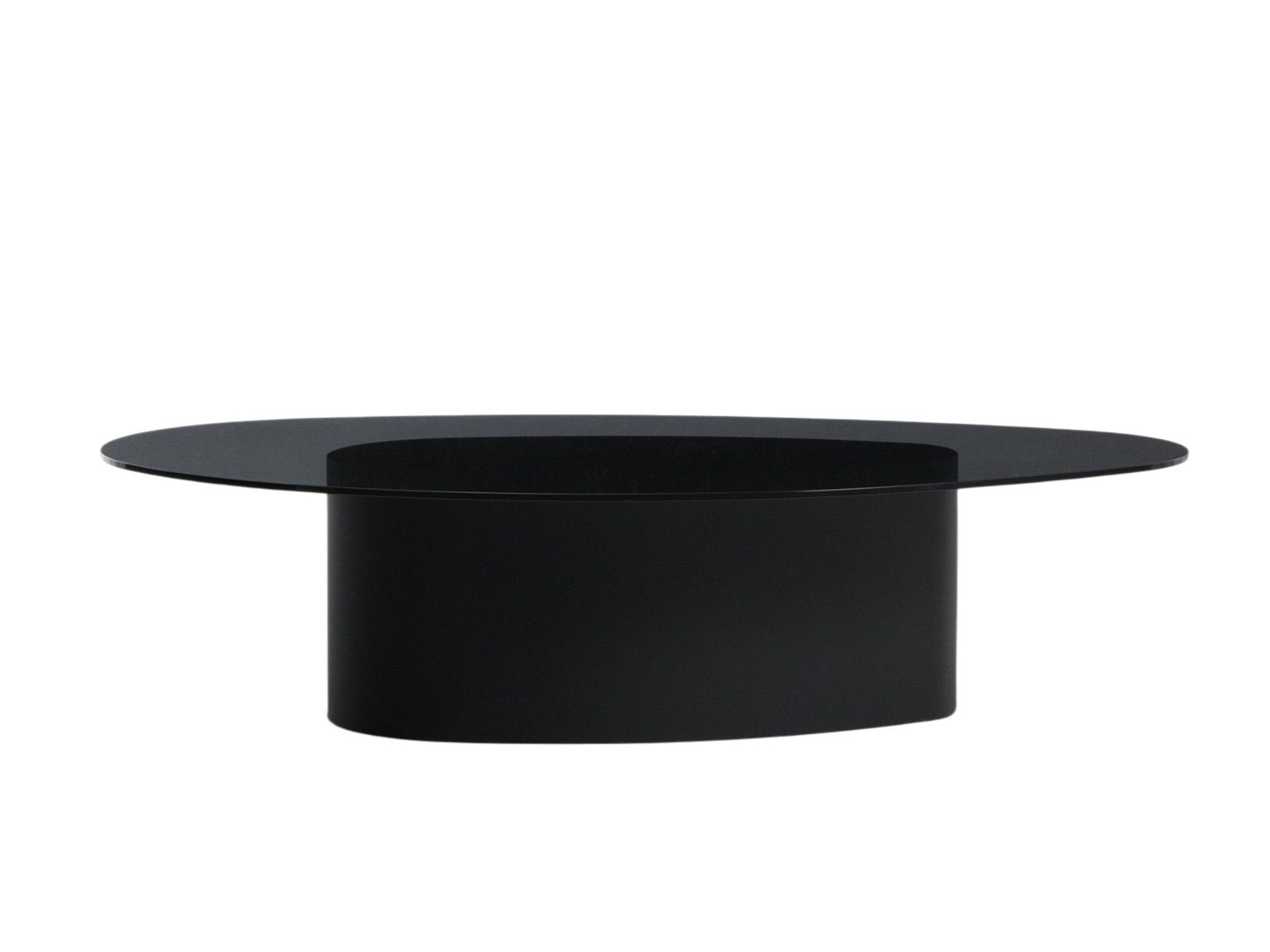 Salontafel OLIR - Zwart glas