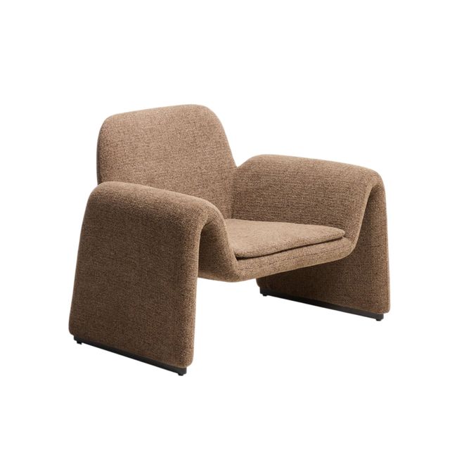 Fauteuil MELVIA - Chocoladebruin
