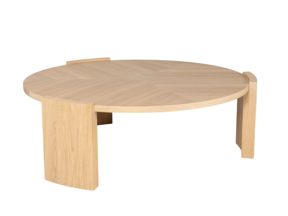 Salontafel HANA - Naturel eikenfineer CRE-4-000080-EN