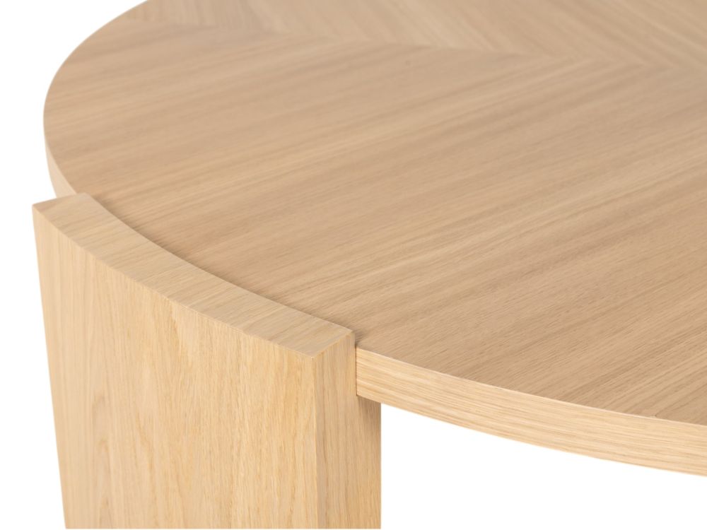 Salontafel HANA - Naturel eikenfineer CRE-4-000080-EN