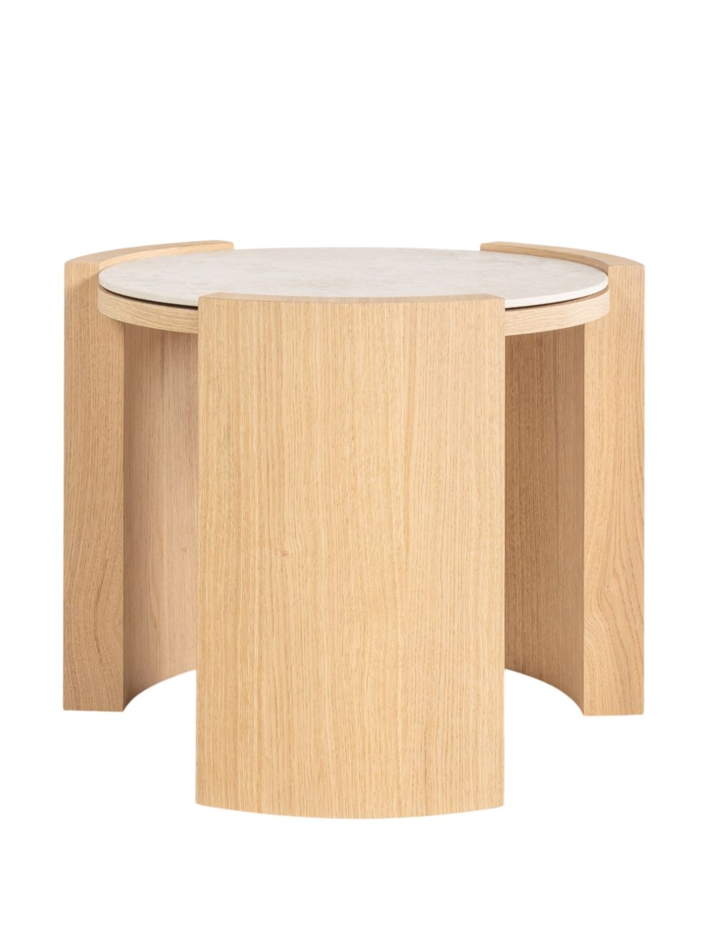 Salontafel HANA - Natural eikenfineer / Keramiek CRE-4-TZ3