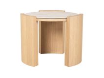Salontafel HANA - Natural eikenfineer / Keramiek CRE-4-TZ3