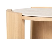Salontafel HANA - Natural eikenfineer / Keramiek CRE-4-TZ3