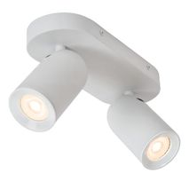 Plafondspot 2x PUNCH - Wit LCD139580231