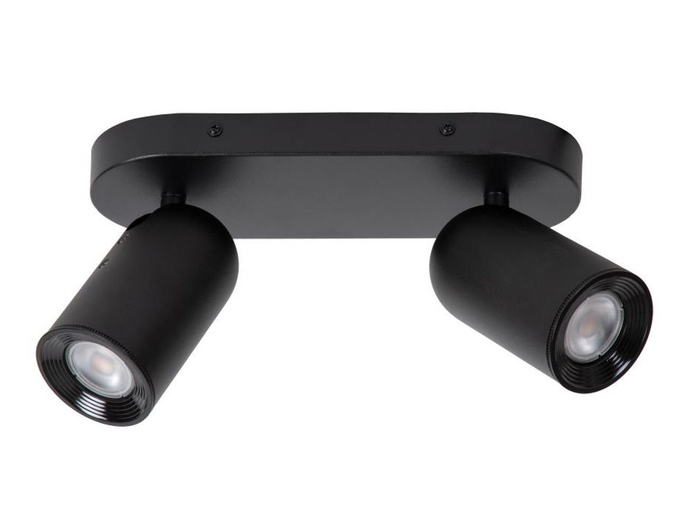 Plafondspot 2x PUNCH - Wit LCD139580230