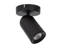 Plafondspot 1x PUNCH - Zwart LCD139580130